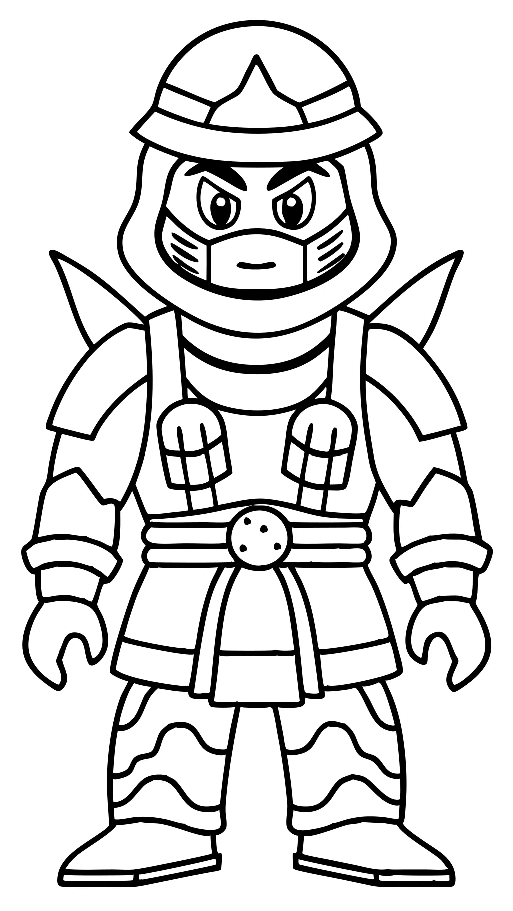 lego ninja coloring page